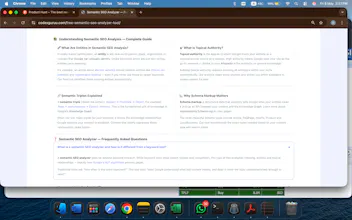 Semantic SEO Analyzer-Free gallery image