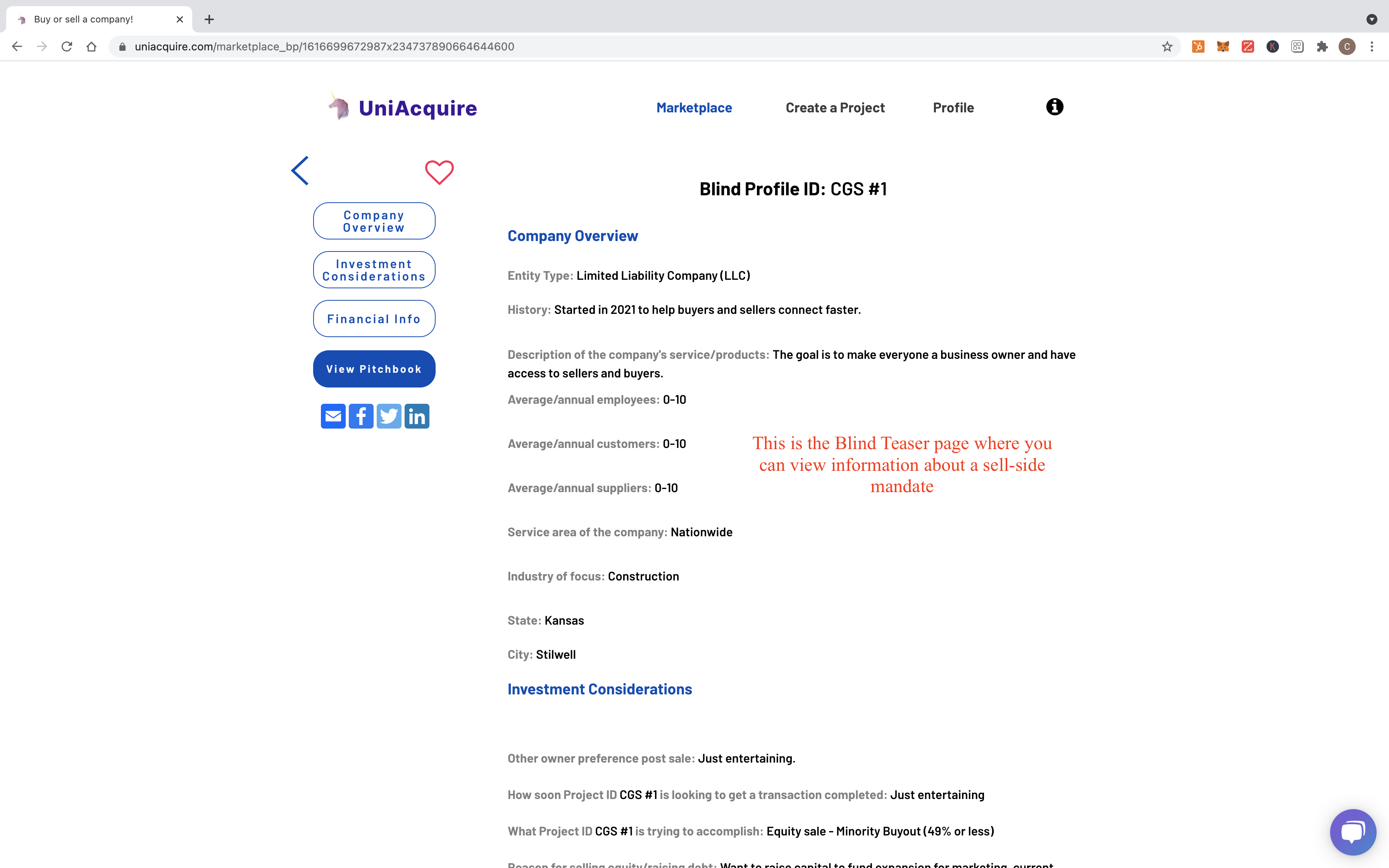 UniAcquire gallery image