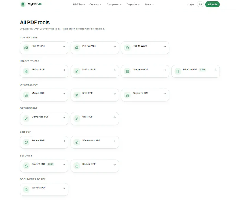 MyPDF4U screenshot 4