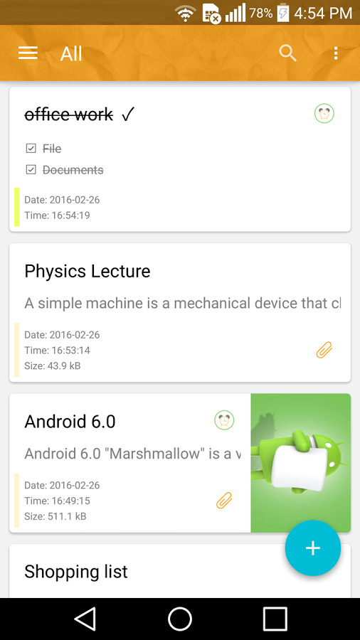 Notes Lock : Allows you to password-protect your secret notes, to-do lists, voice recordings, and collages! gallery image