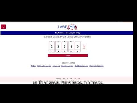 Lawbamba – Spin Your ZIP & Find a Lawyer gallery image