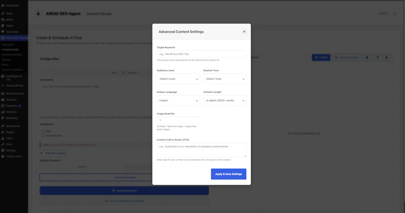 AIRAG SEO Agent screenshot 11