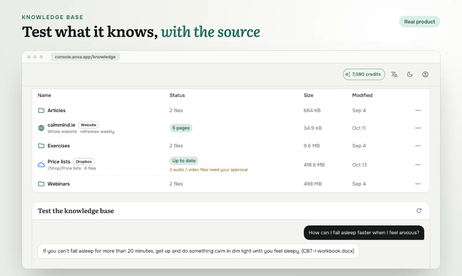 AOVA screenshot 3