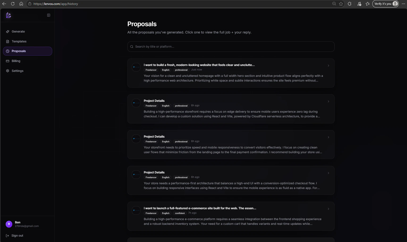 Lervos screenshot 3