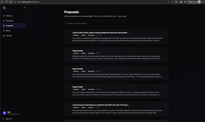 Lervos screenshot 4