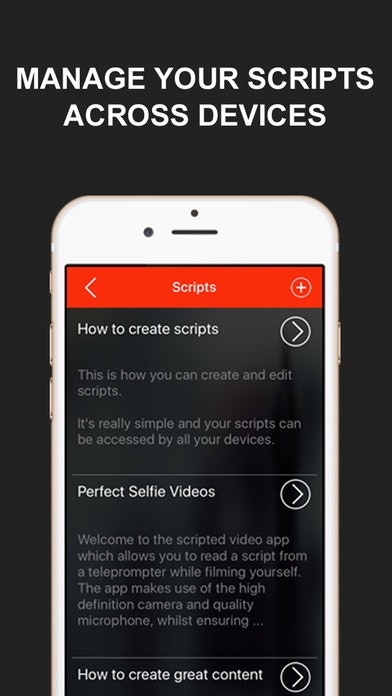 Scripted Video Teleprompter gallery image