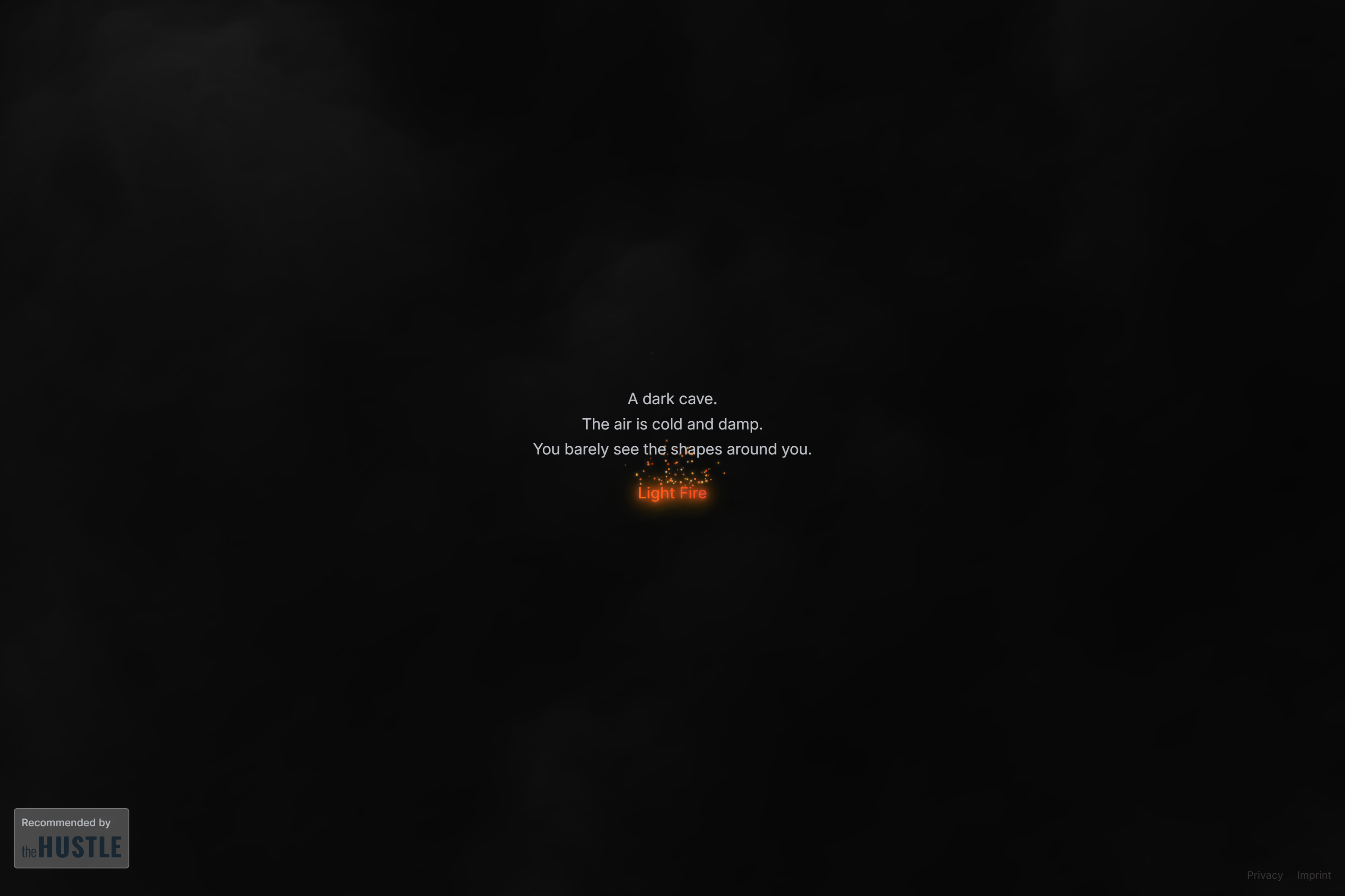 A Dark Cave - Screenshot 2 showing product features and functionality