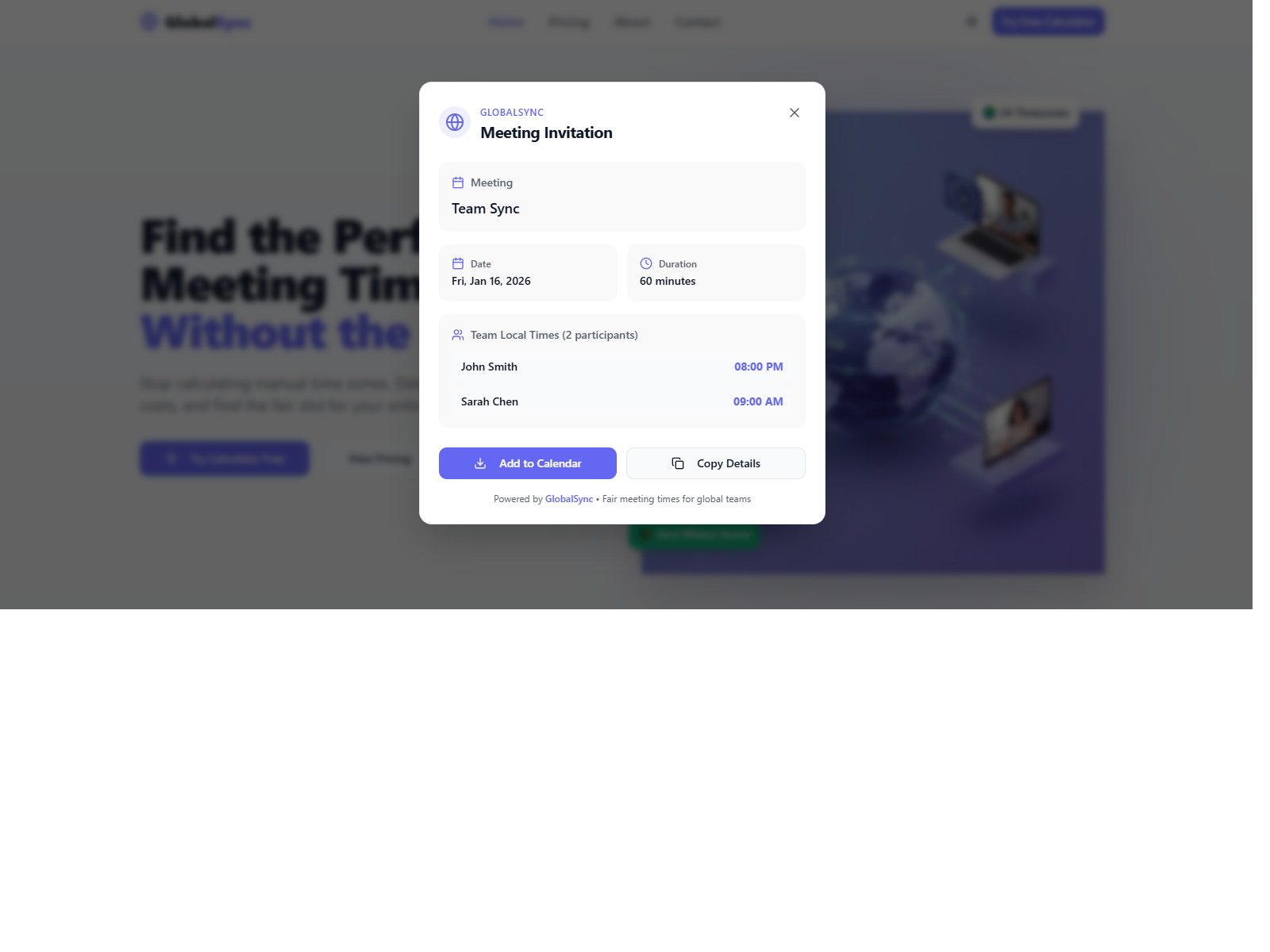 GlobalSync gallery image
