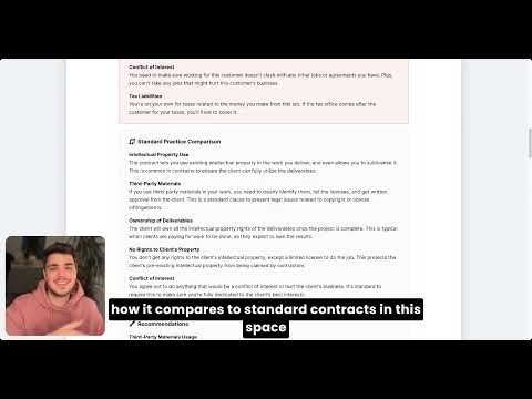 startuptile Docu-Never sign a sketchy contract again. AI contract review.