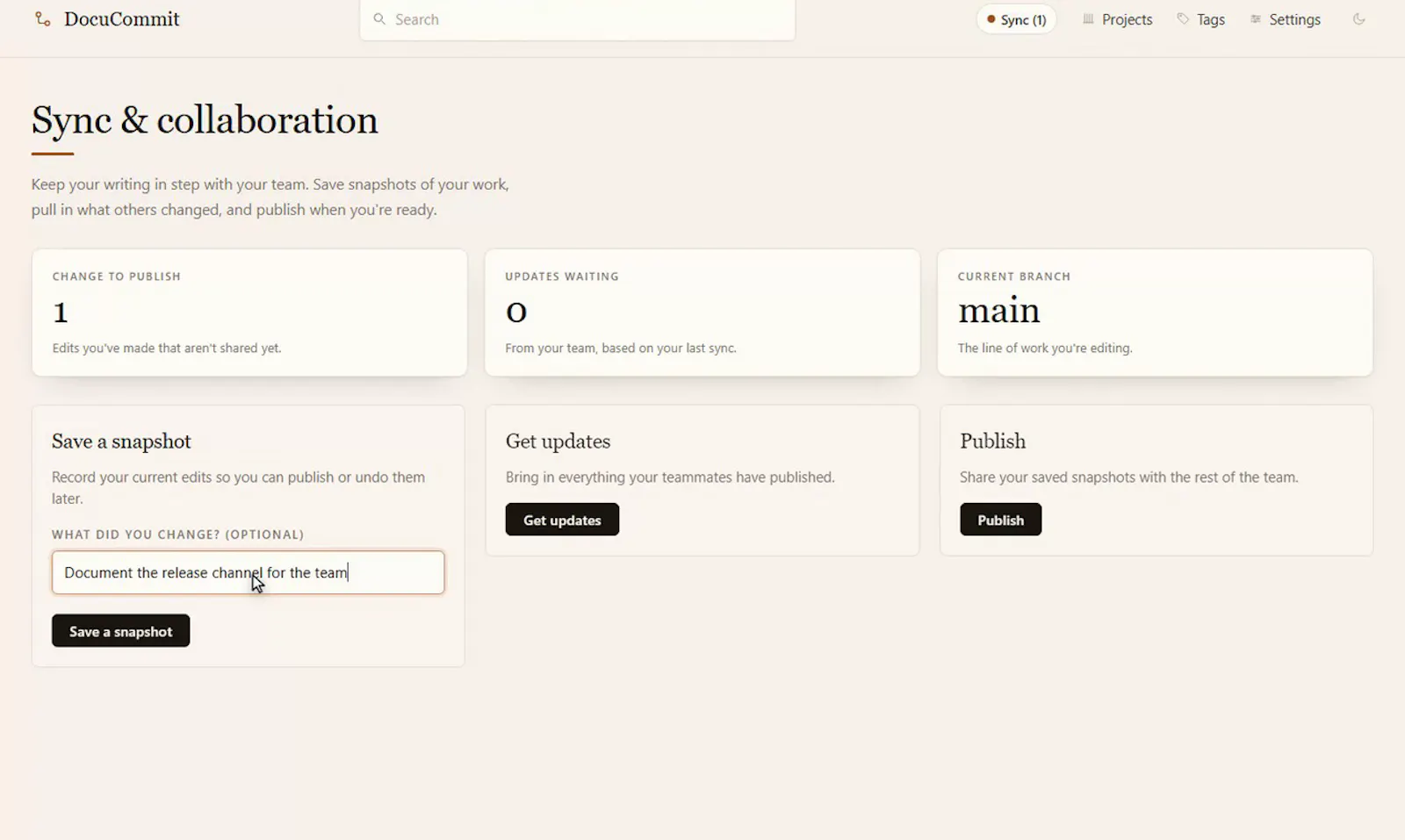 DocuCommit screenshot 5