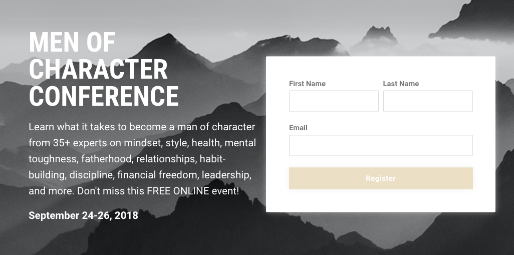 Men of Character Conference gallery image