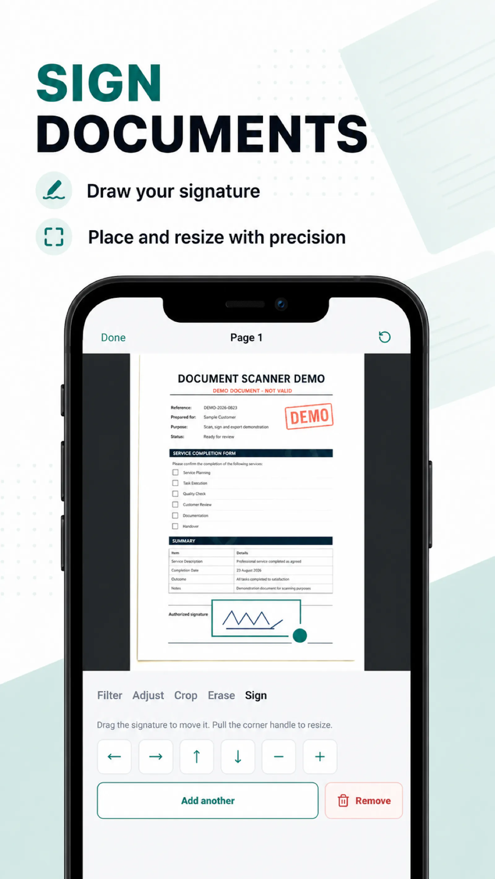 Cam PDF Scanner: Sign & OCR screenshot 2