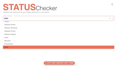 Service status checker gallery image