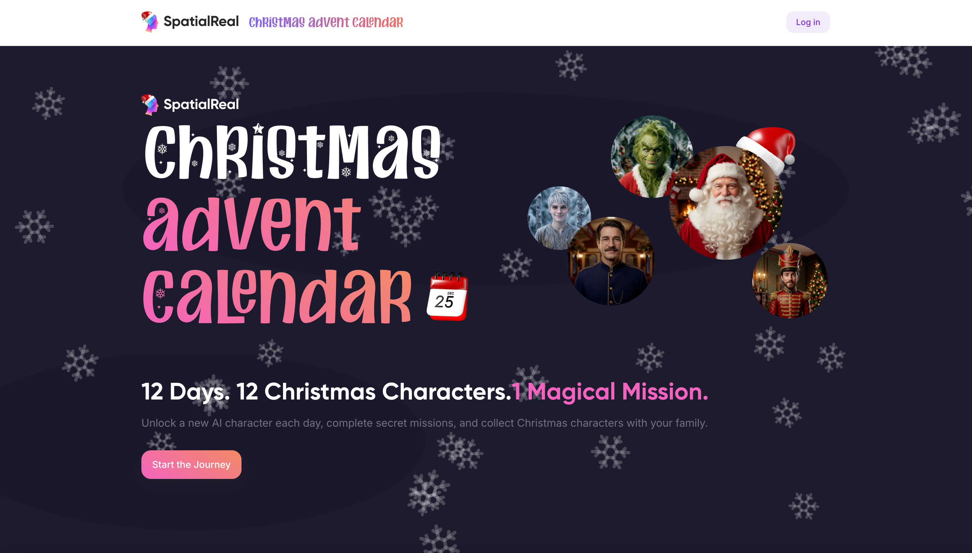 SpatialReal Christmas Calendar gallery image