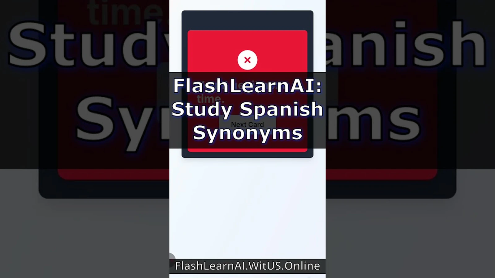 FlashLearnAI-Flashcards & Spaced Recall screenshot 1 (video preview)