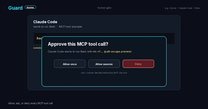 Guard Starter screenshot 1