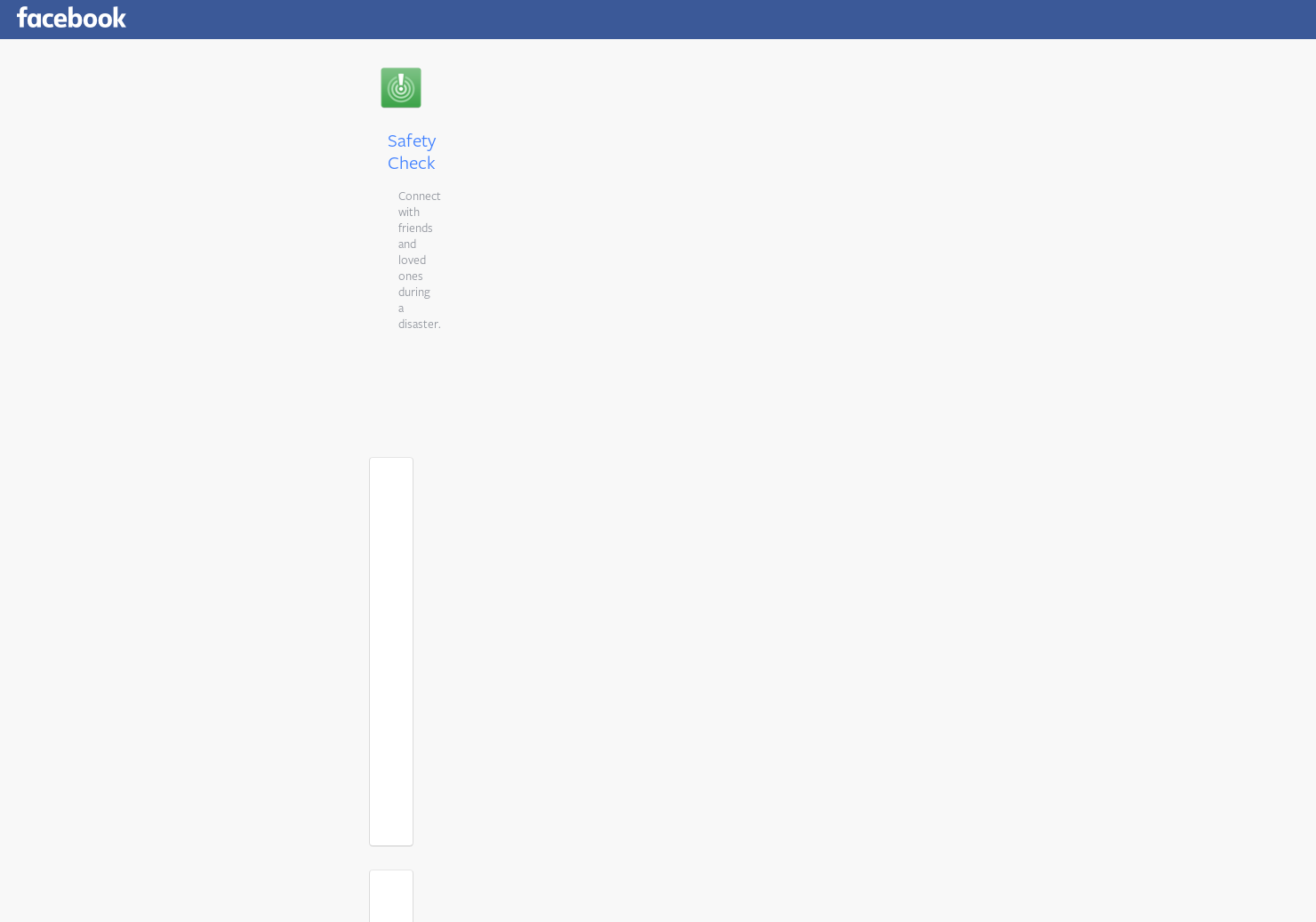Facebook Safety Check gallery image