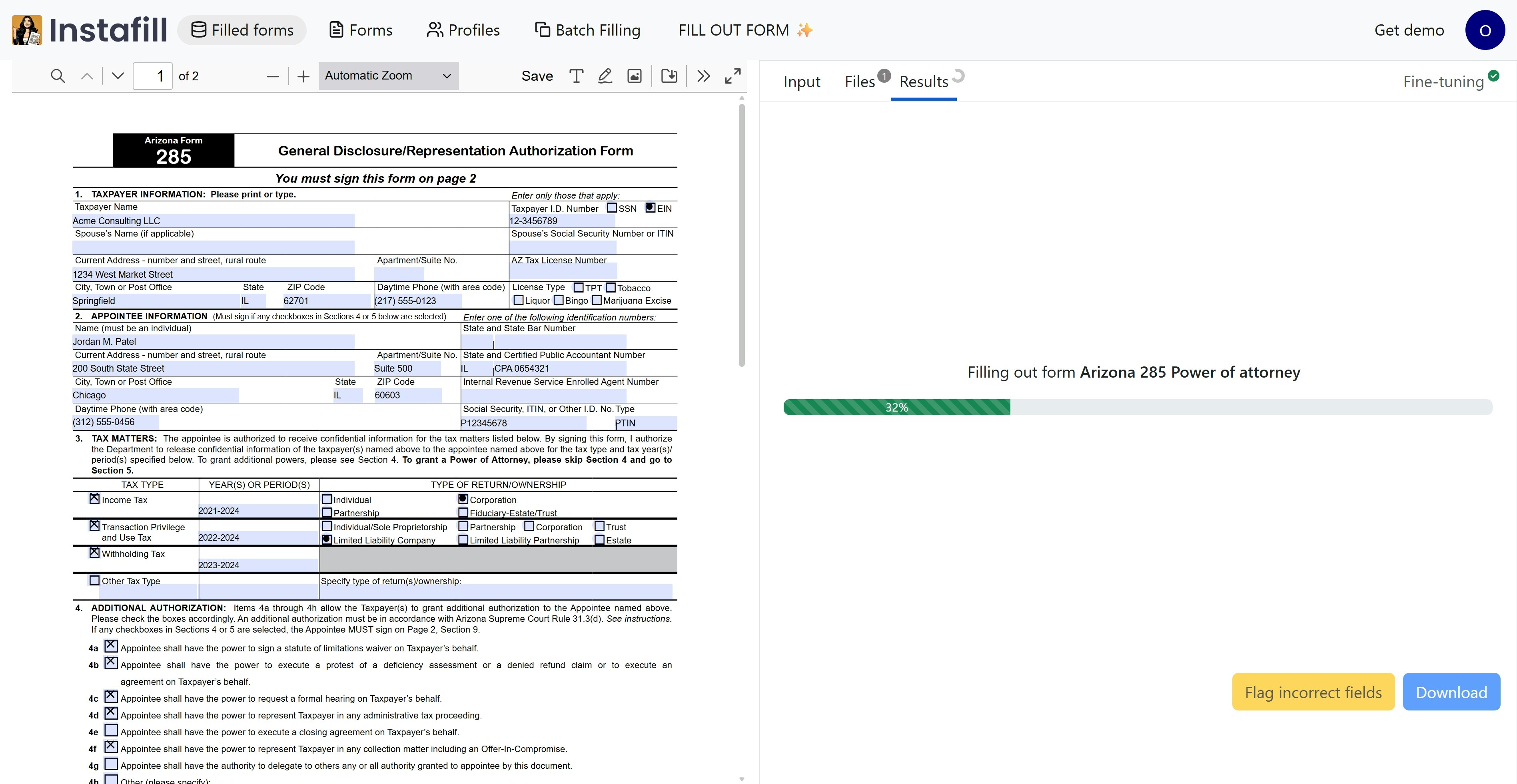Instafill.ai gallery image
