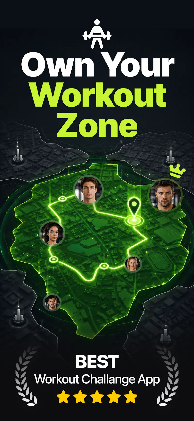 ClaimlyFit — Own Your Workout Zone screenshot 1