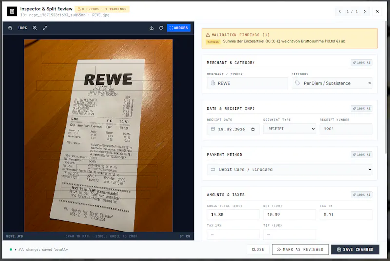 ScanReceipts screenshot 3