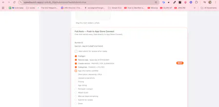 One Click App Store submissions gallery image