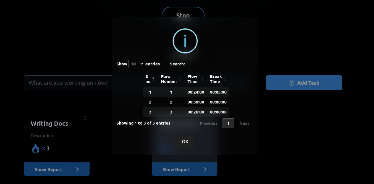 وسائط FlowFocus - تطبيق إنتاجية يستخدم تقنية FlowTime! 6
