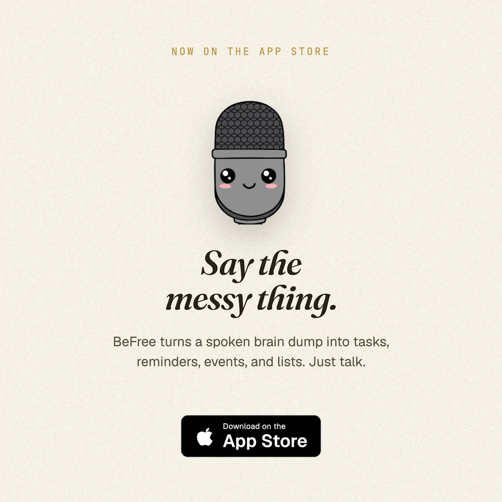 BeFree - Brain Dump screenshot 4