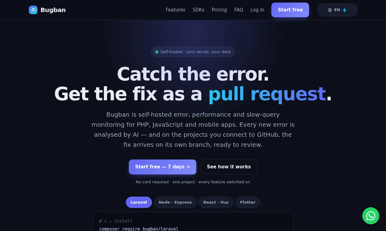 Bugban screenshot 4