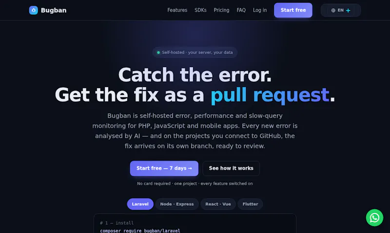 Bugban screenshot 4