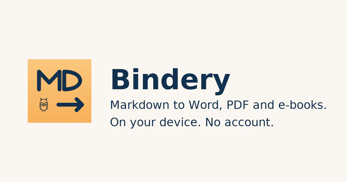 Bindery gallery image