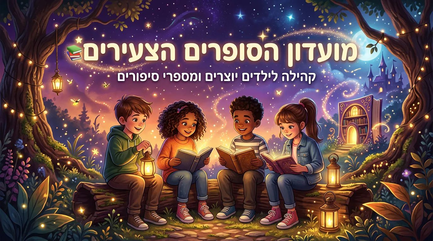 Yeladim Sofrim - Kids Book Club 제품 배너