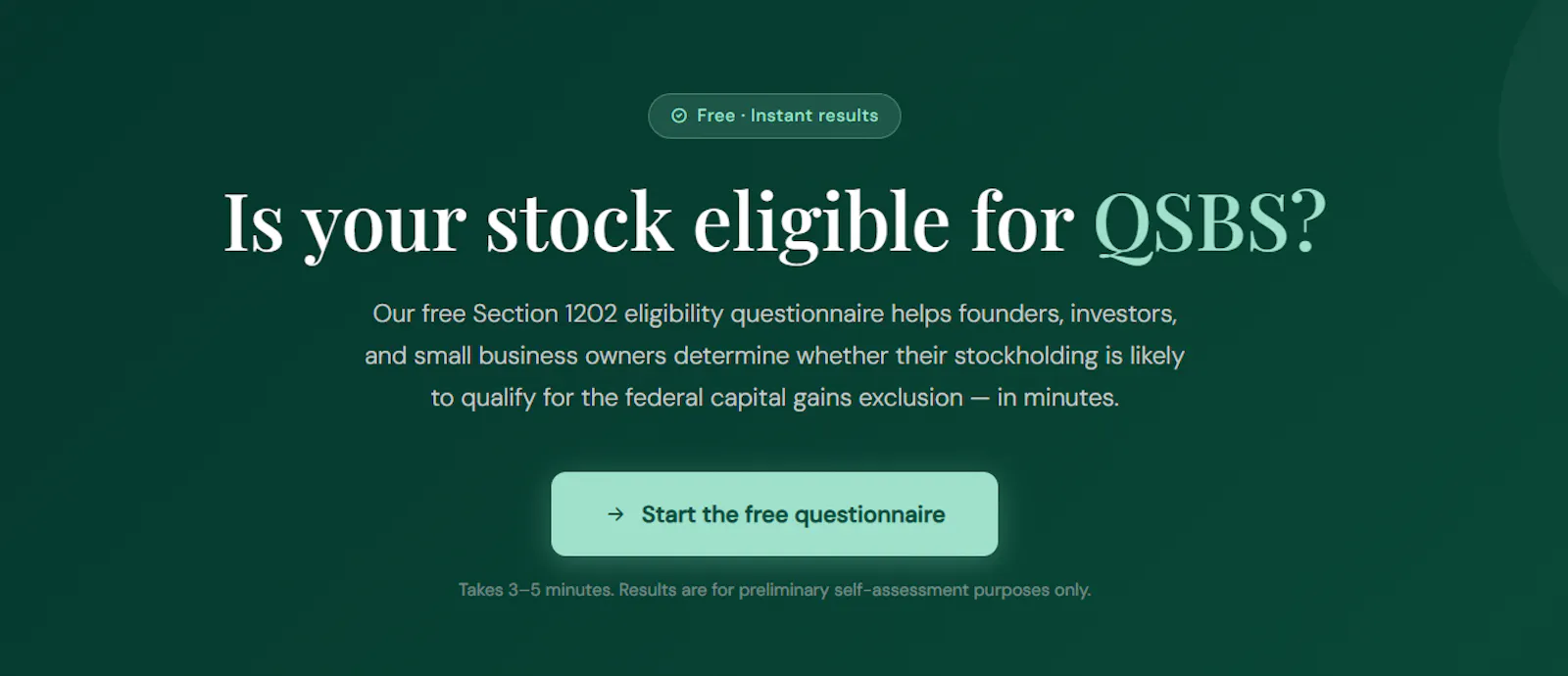 QSBS Free screenshot 1