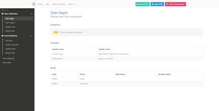 Jheck Api Documentator gallery image