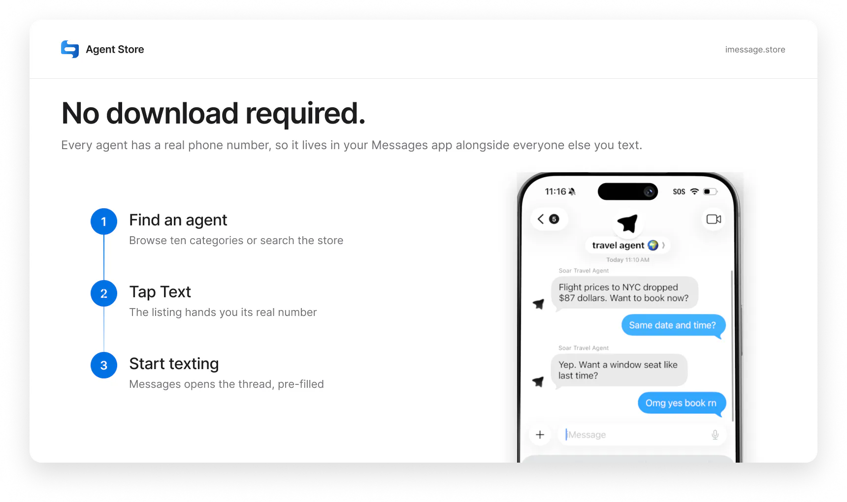 Text Agent Store gallery image