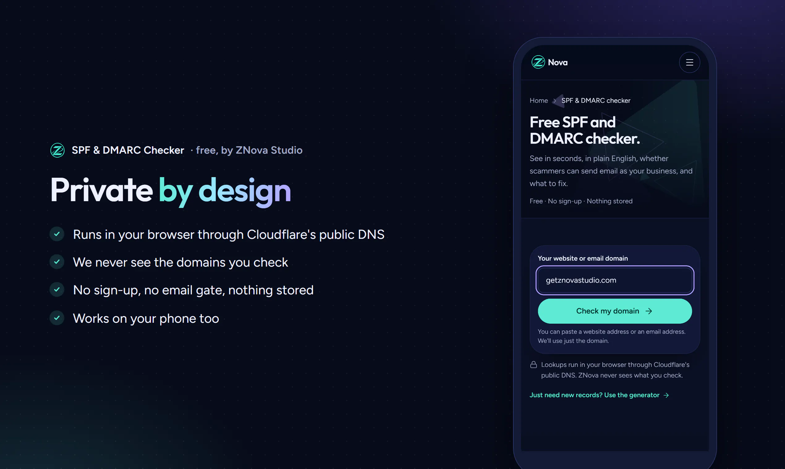 SPF & DMARC Checker gallery image