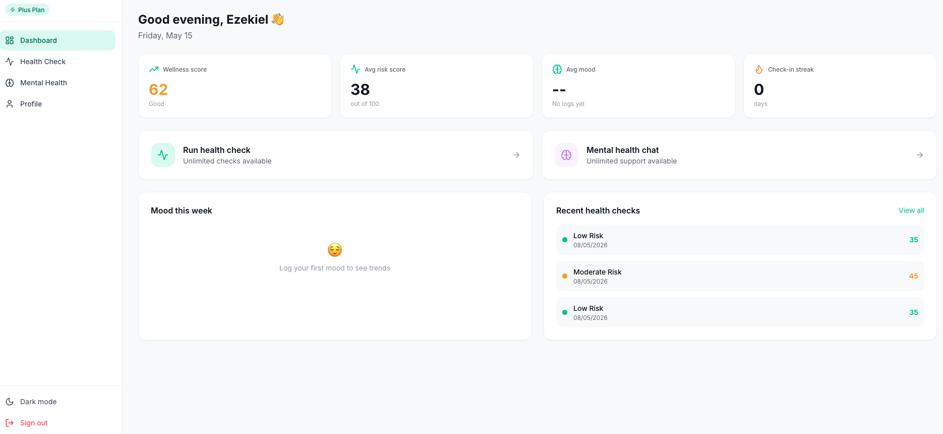 WellBeing360 — Complete Health Companion gallery image