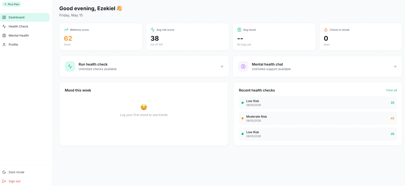 WellBeing360 — Complete Health Companion screenshot 4
