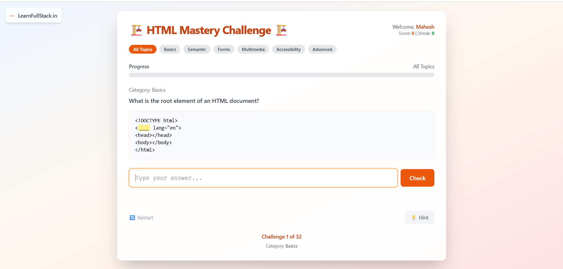 Html bulmaca medya 2