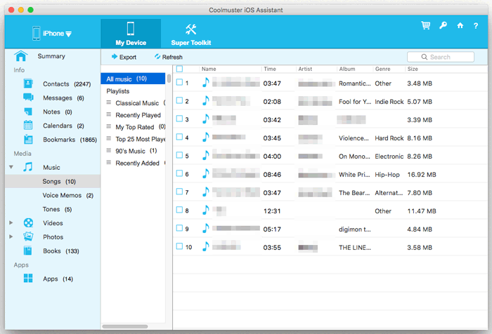 Coolmuster iOS Assistant for Mac gallery image