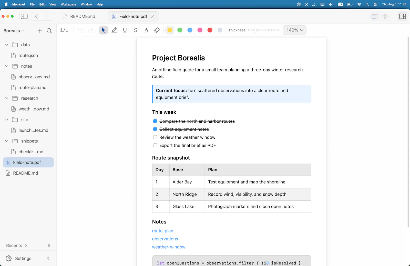 Monknot screenshot 4
