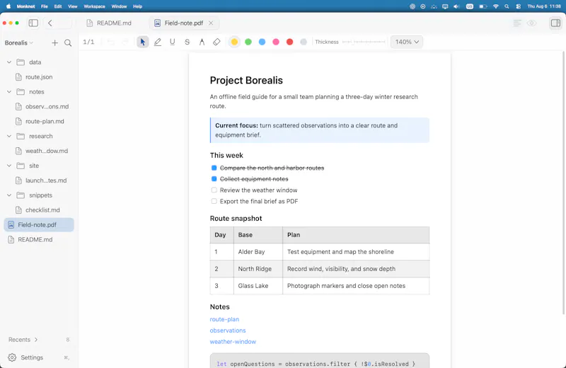 Monknot screenshot 4