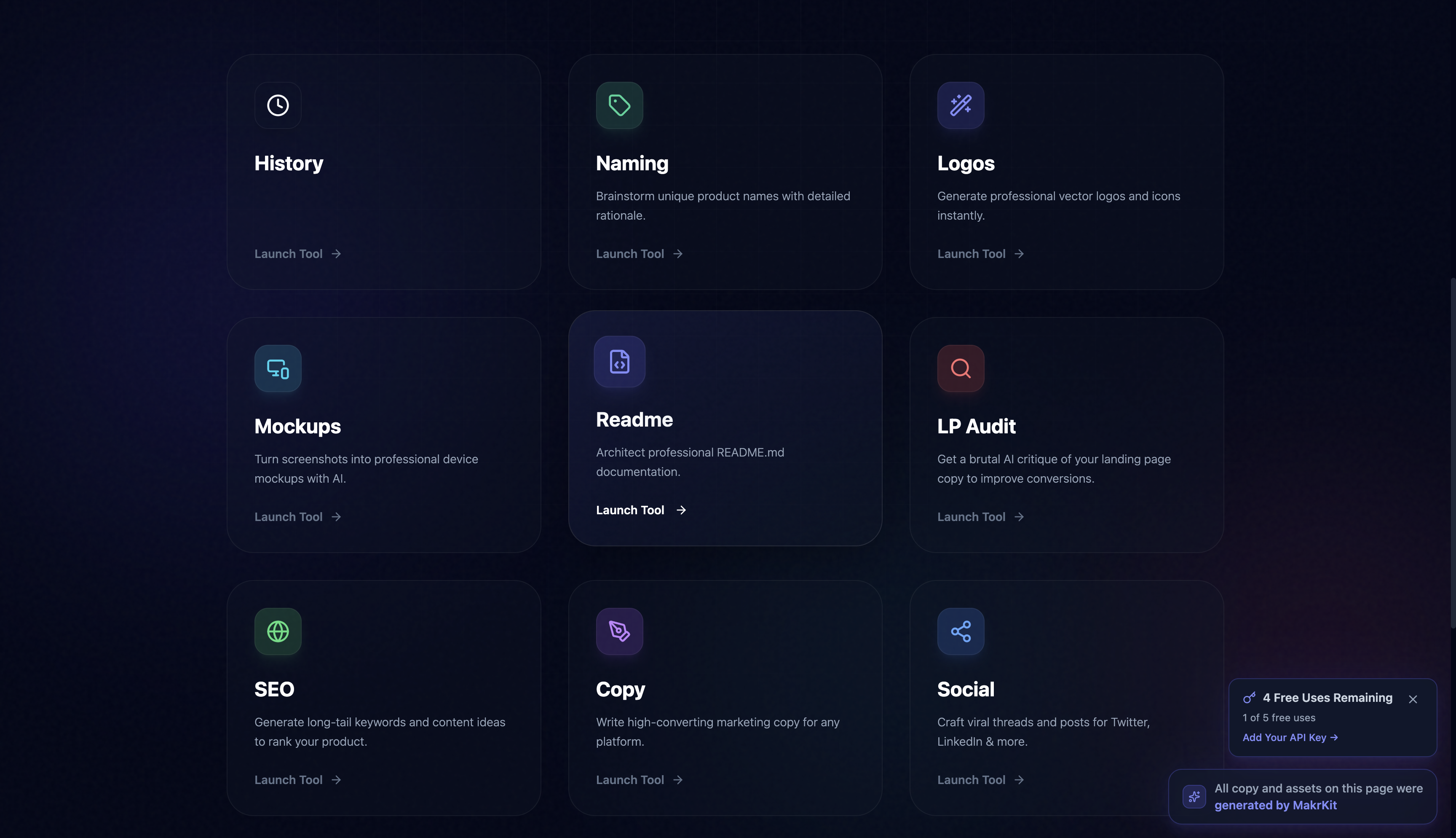 MakrKit - Screenshot 3 showing product features and functionality