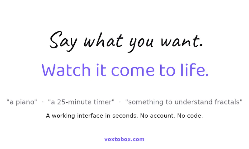 VoxToBox screenshot 2