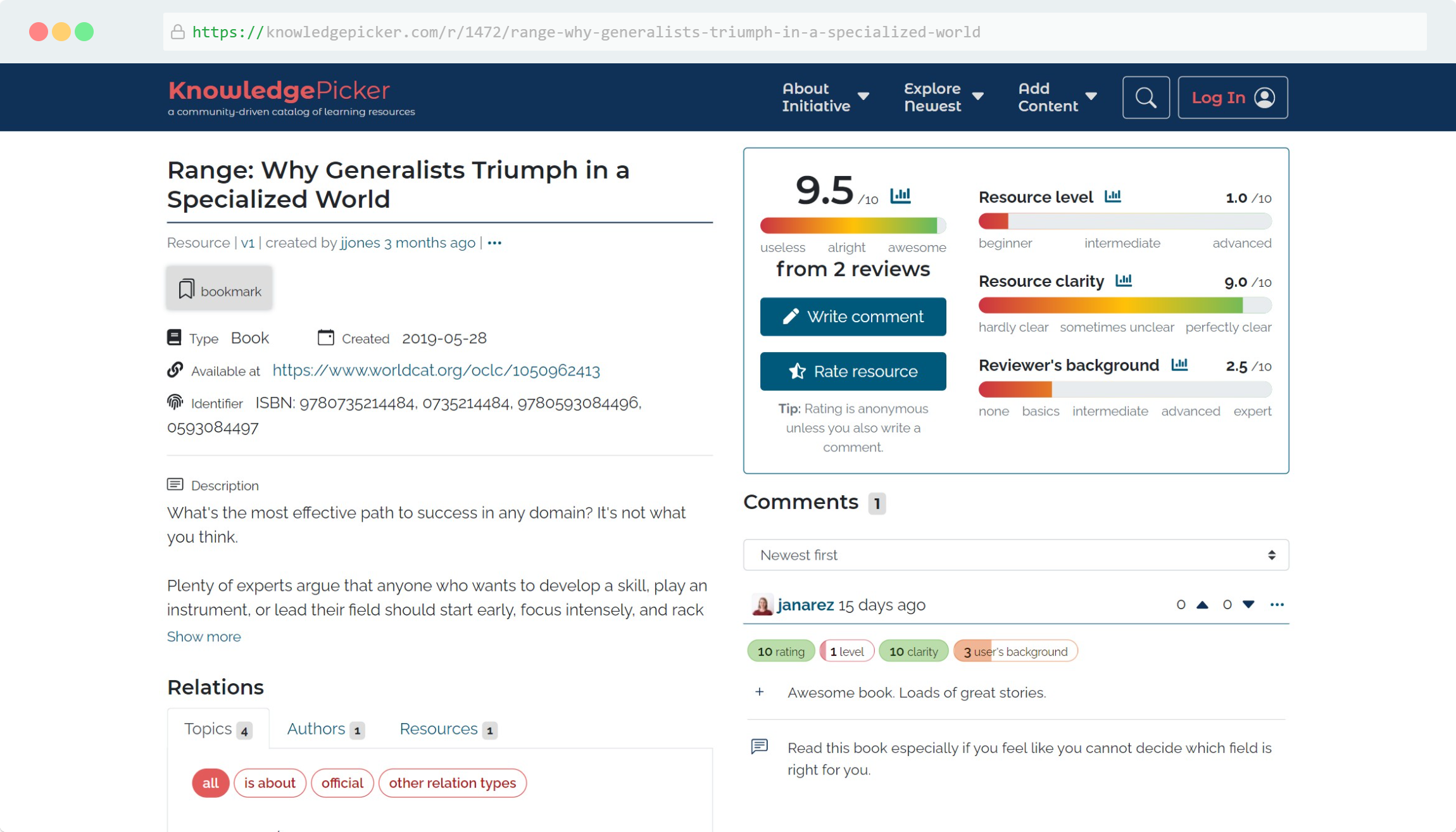 KnowledgePicker gallery image