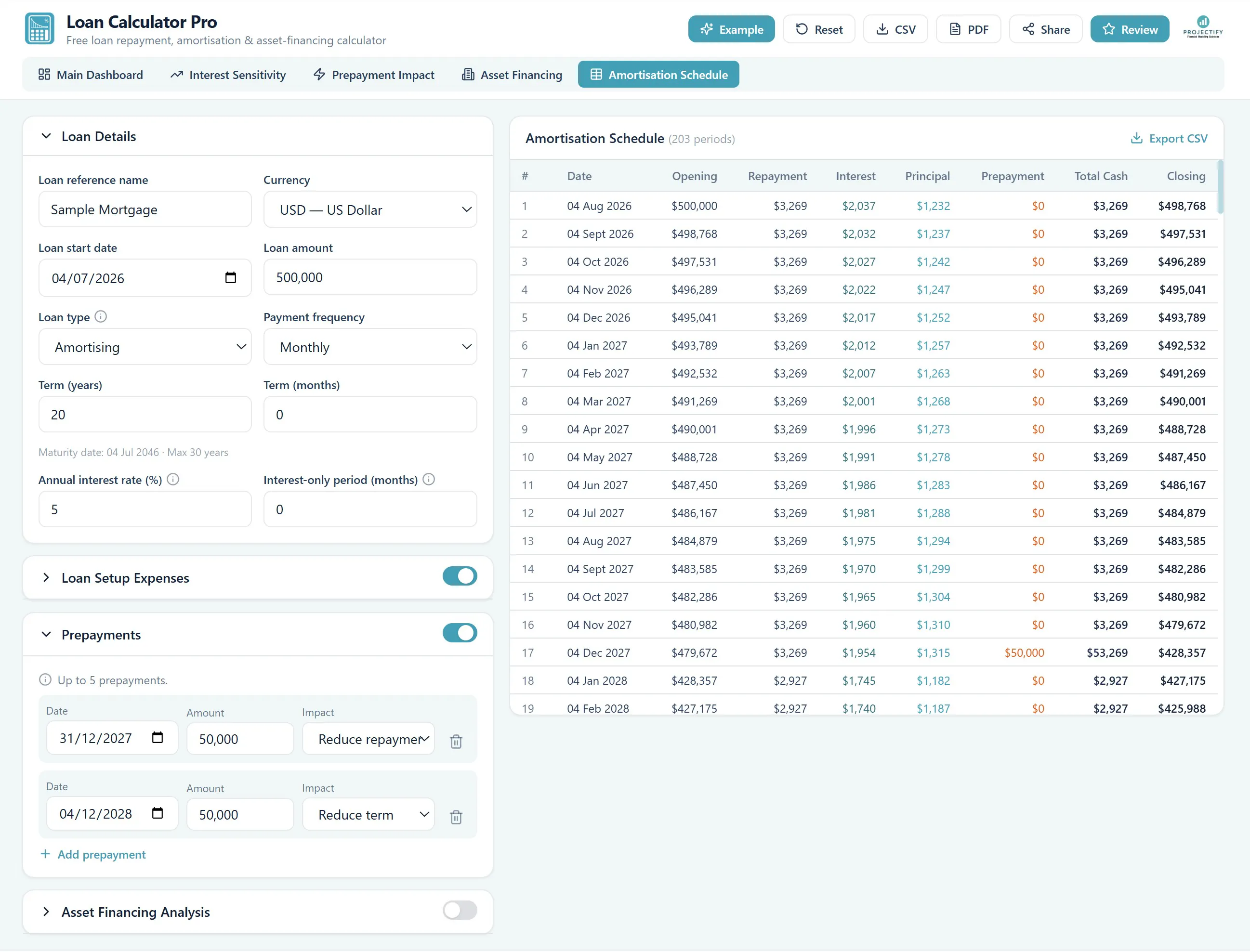 Loan Calculator Pro gallery image