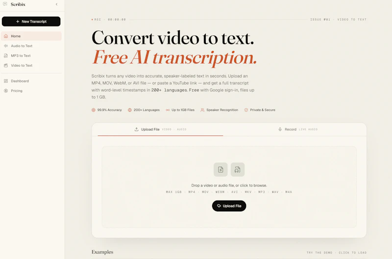 Scribix screenshot 1