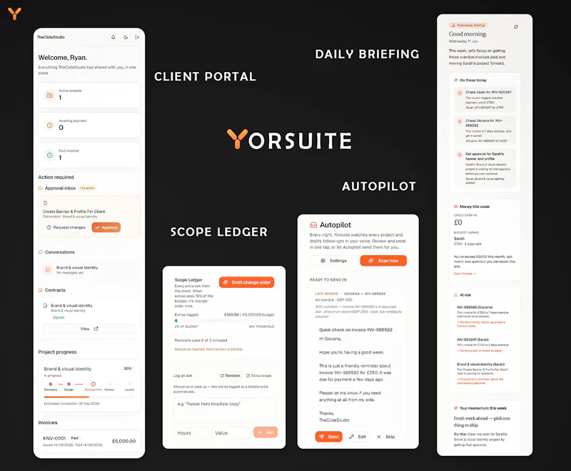 Yorsuite screenshot 1