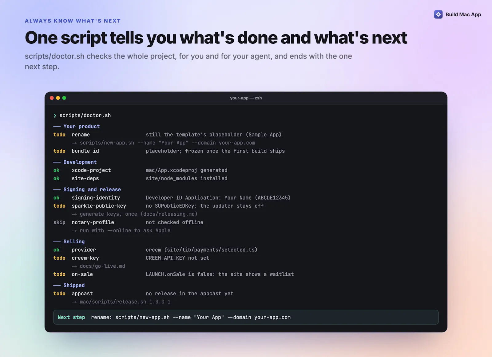 Build Mac App screenshot 8