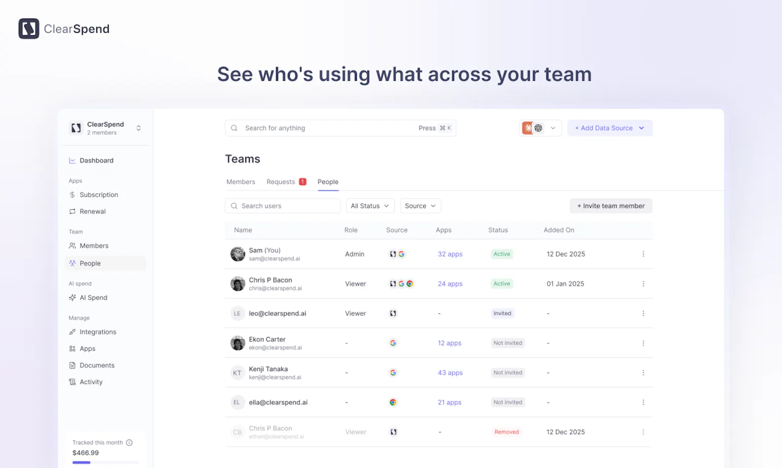 ClearSpend AI screenshot 6