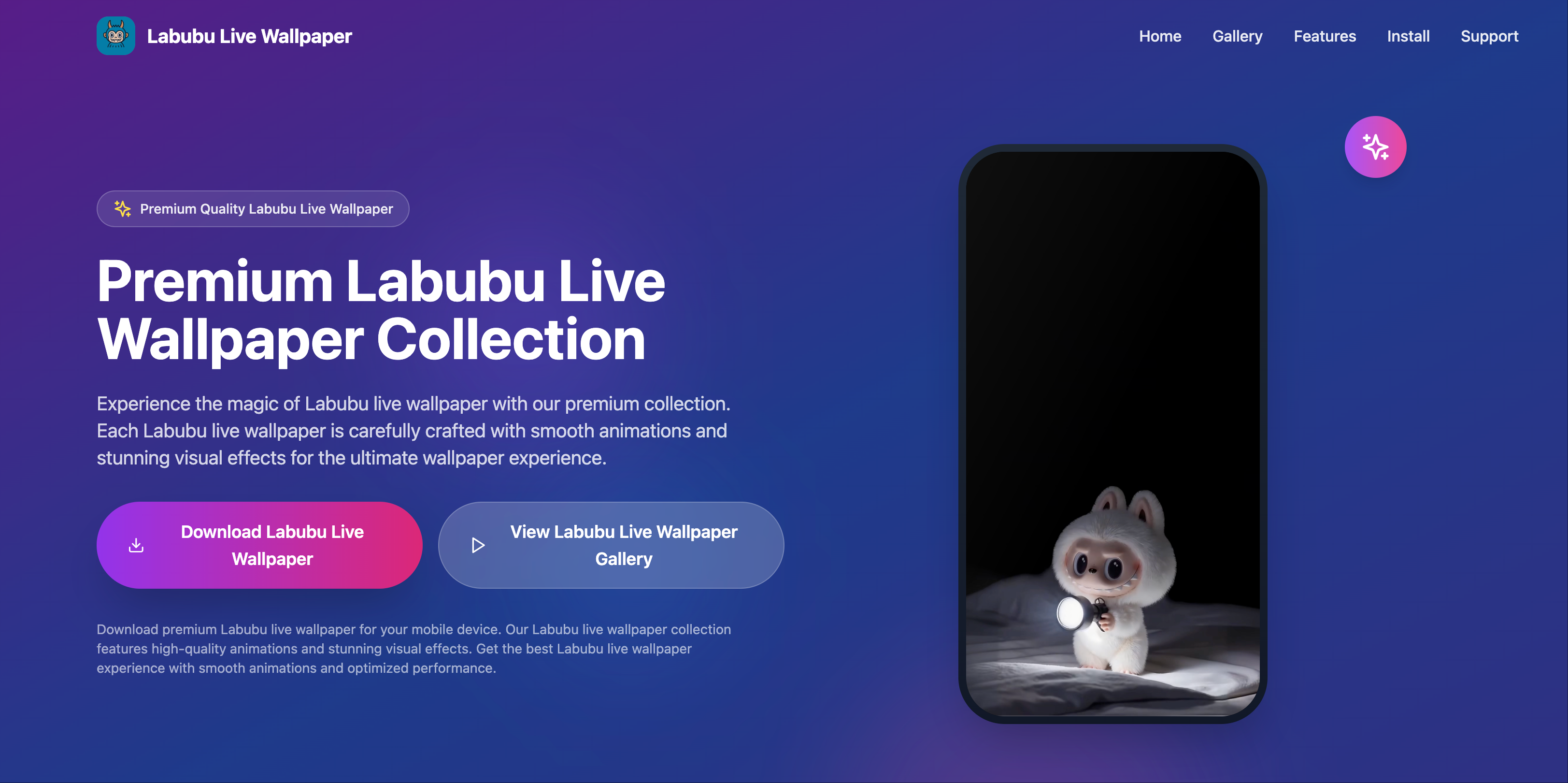 Free Labubu Live Wallpaper screenshot 1